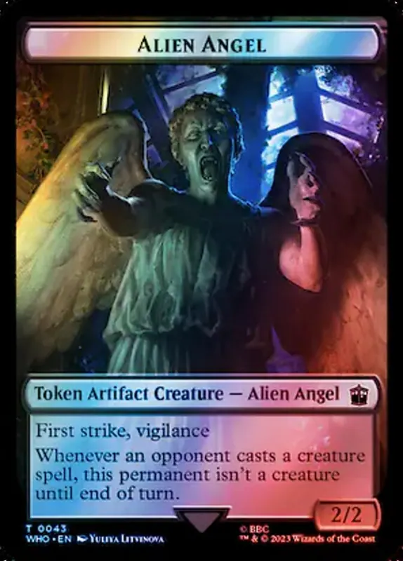 Alien Angel [Doctor Who Tokens]