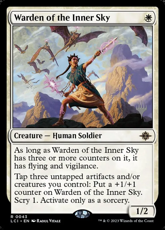Warden of the Inner Sky [The Lost Caverns of Ixalan Promos]