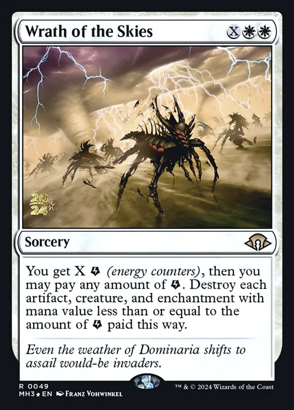 Wrath of the Skies [Modern Horizons 3 Promos]