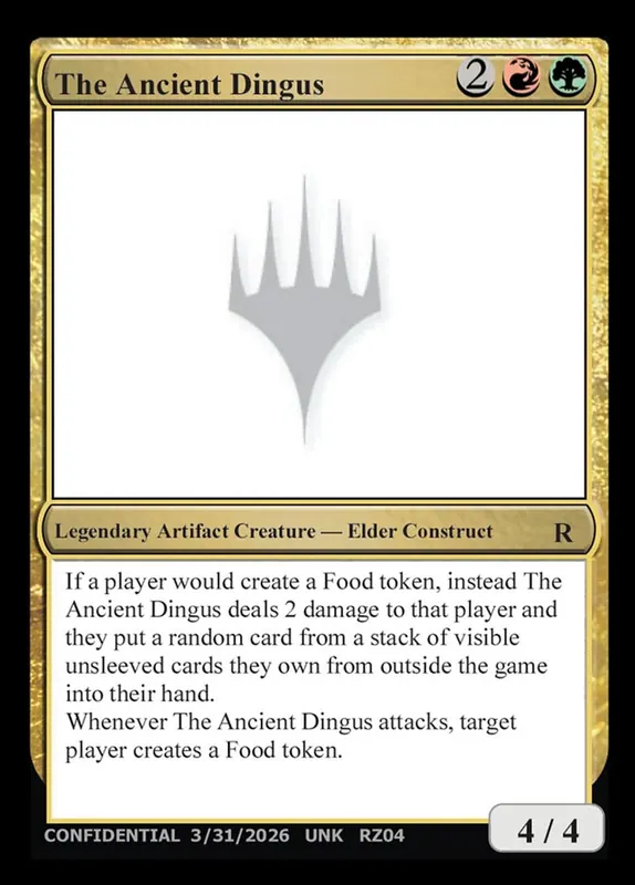 The Ancient Dingus [Unknown Event]