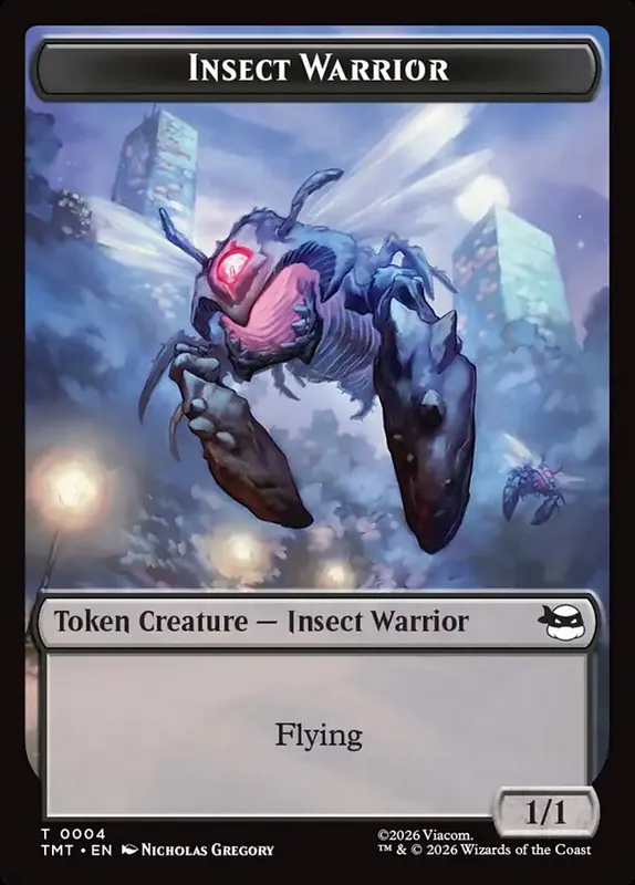 Insect Warrior [Teenage Mutant Ninja Turtles Tokens]