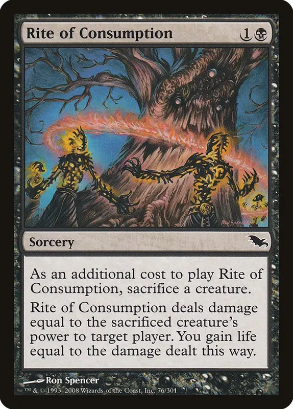 Rite of Consumption [Shadowmoor] - Español