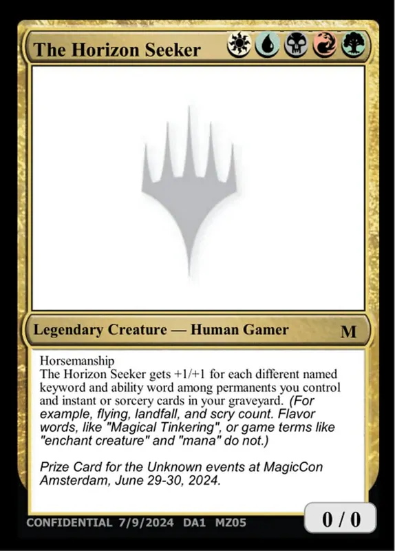 The Horizon Seeker [Unknown Event]