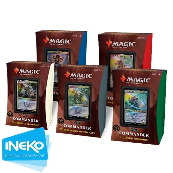 MTG COMMANDER STRIXHAVEN PACK DE 5 MAZOS