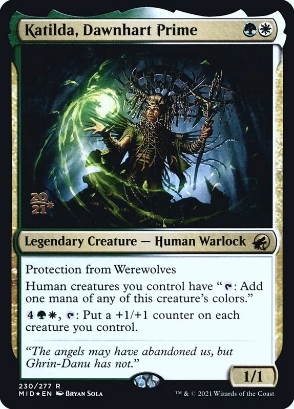 Katilda, Dawnhart Prime [Innistrad: Midnight Hunt Promos]