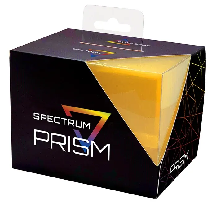 Bcw Deck Case Prism- Xanthic Yellow