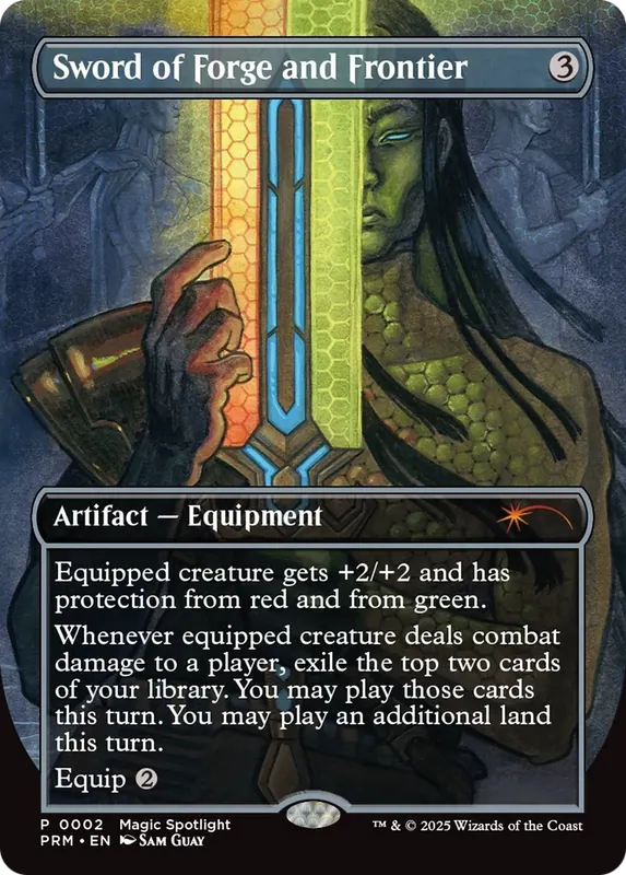 Sword of Forge and Frontier (Borderless) [Spotlight Series]