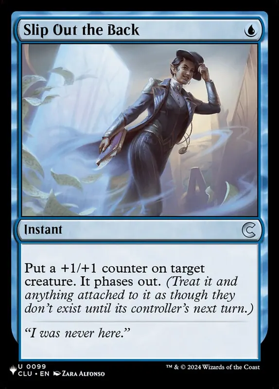 Slip Out the Back [The List]