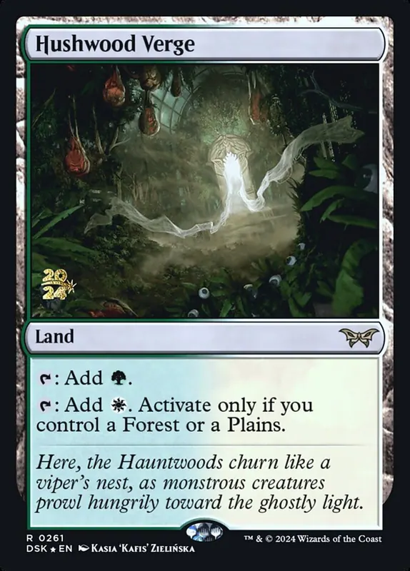 Hushwood Verge [Duskmourn: House of Horror Promos]