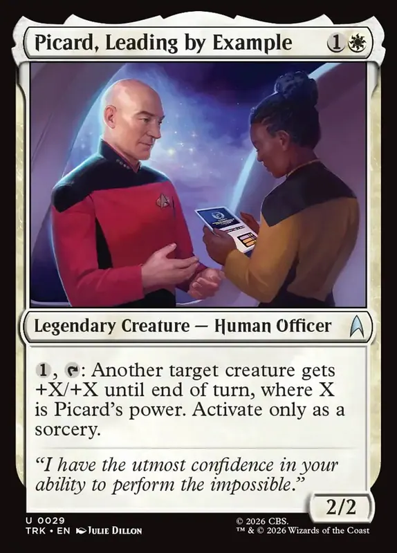 Picard, Leading by Example [Star Trek]