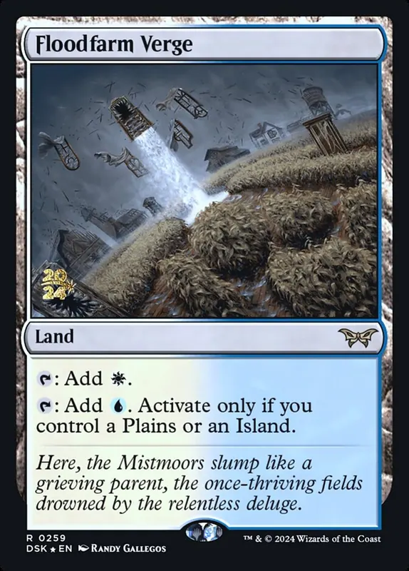 Floodfarm Verge [Duskmourn: House of Horror Promos]