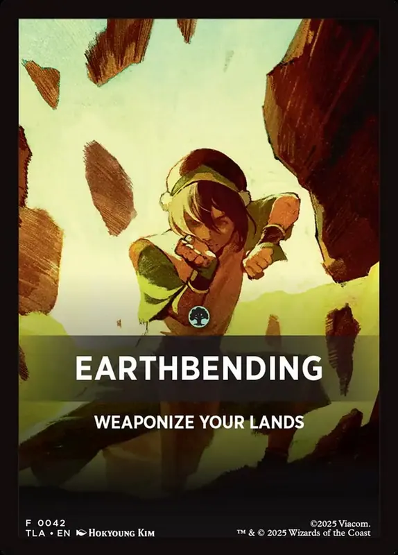 Earthbending [Avatar: The Last Airbender Jumpstart Front Cards]