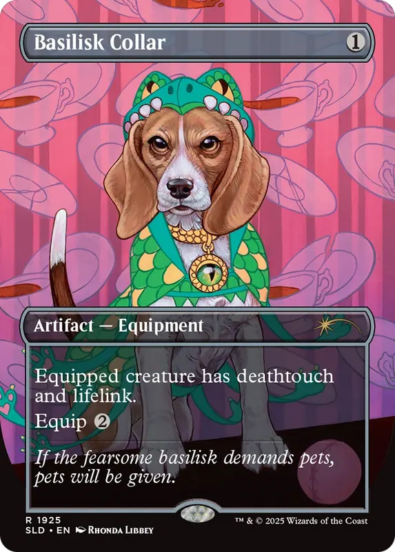 Basilisk Collar (1925) (Rainbow Foil) [Secret Lair Drop Series]