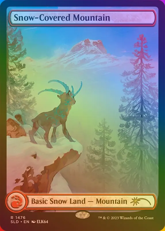 Snow-Covered Mountain [Secret Lair Drop]