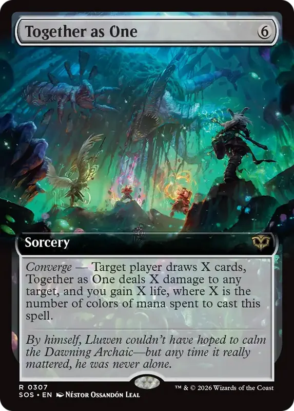 Together as One (Extended Art) [Secrets of Strixhaven]