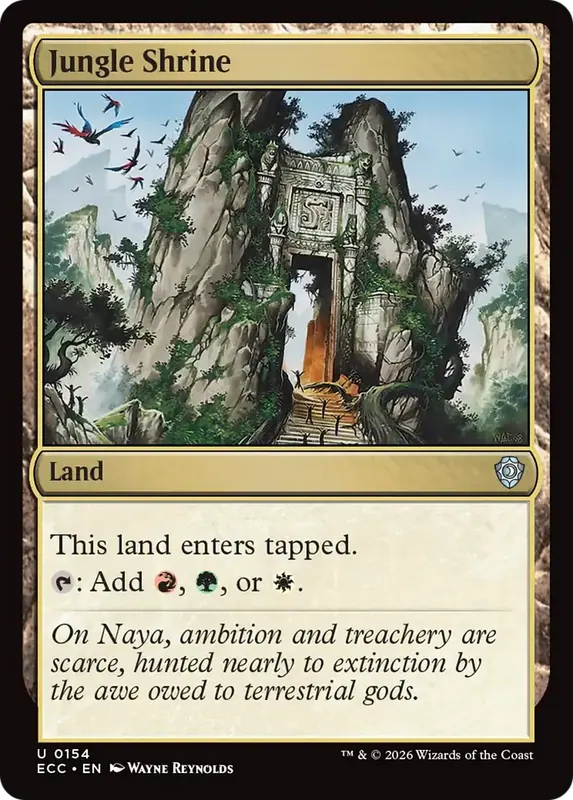 Jungle Shrine [Lorwyn Eclipsed Commander]