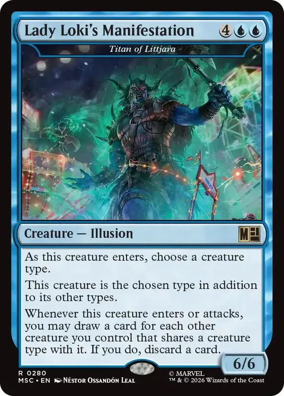 Lady Loki's Manifestation - Titan of Littjara [Marvel Super Heroes Commander]