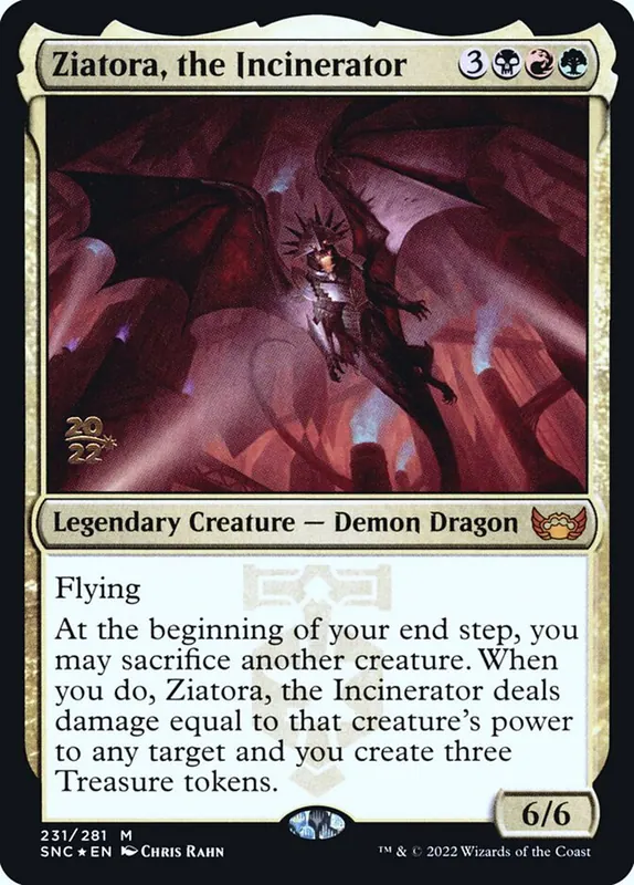 Ziatora, the Incinerator [Streets of New Capenna Promos]