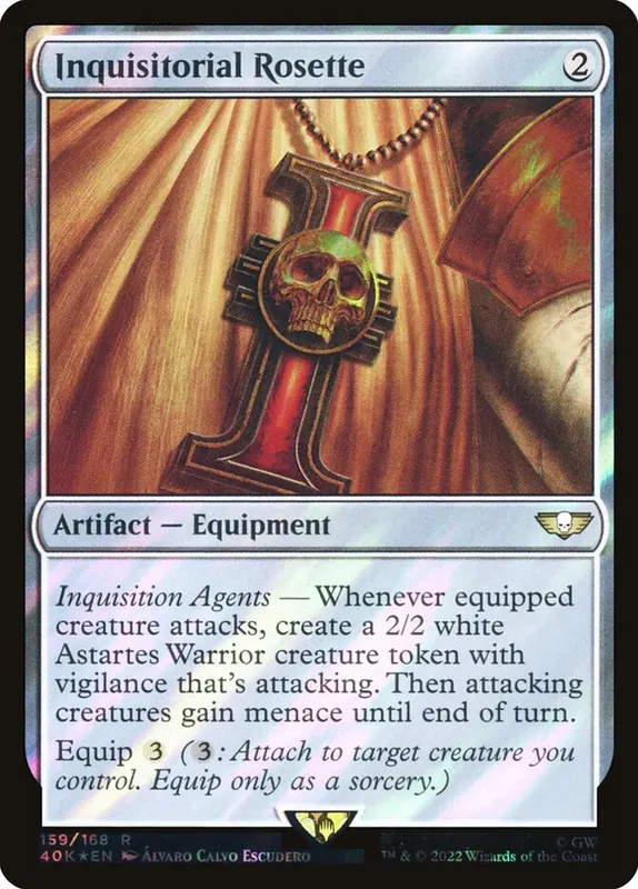 Inquisitorial Rosette [Warhammer 40,000 Commander]
