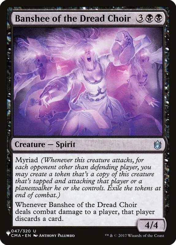 Banshee of the Dread Choir [The List]