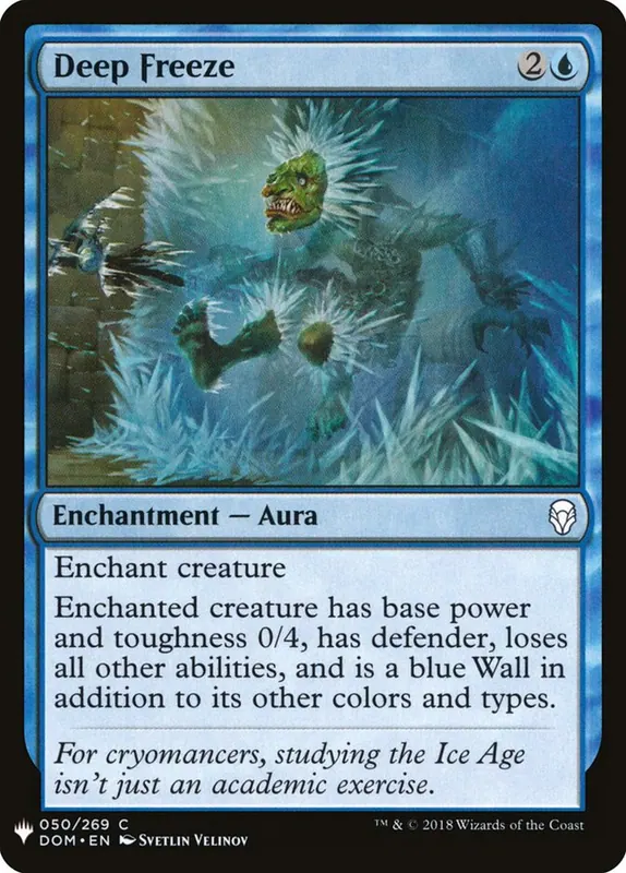 Deep Freeze [The List]
