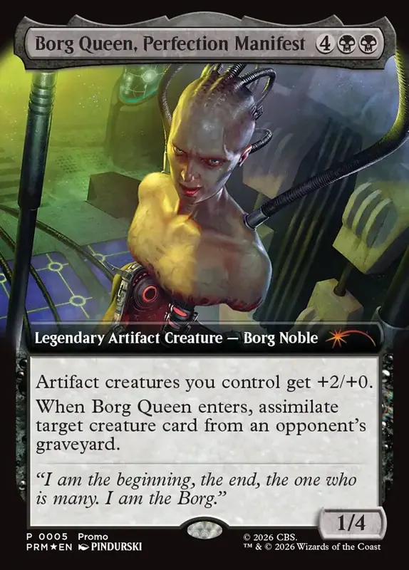 Borg Queen, Perfection Manifest [URL/Convention Promos]