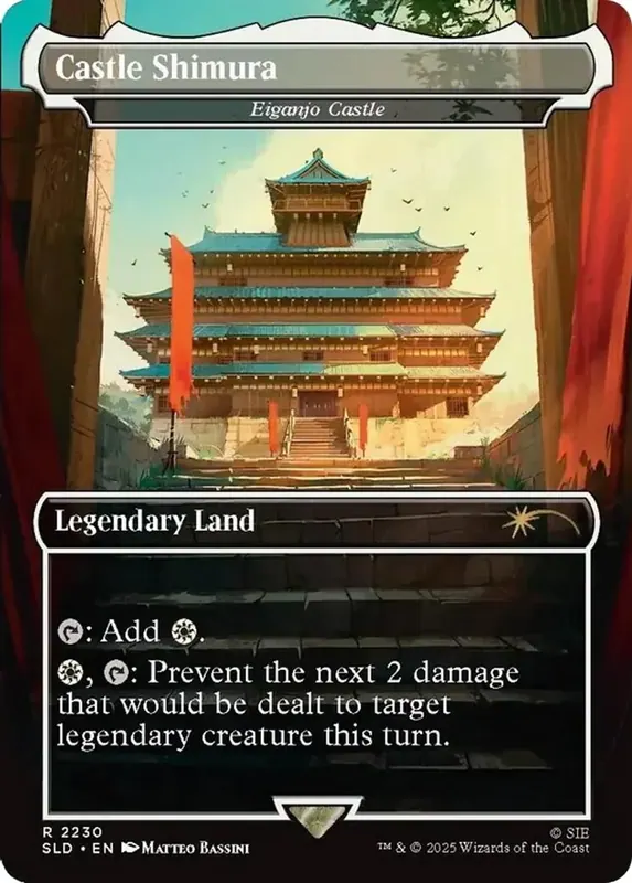 Castle Shimura - Eiganjo Castle [Secret Lair Drop Series]