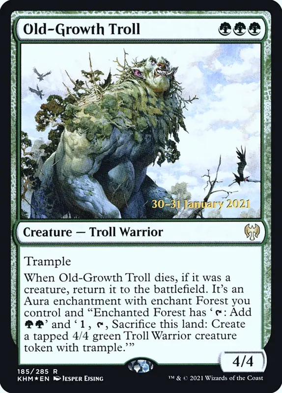 Old-Growth Troll [Kaldheim Promos]
