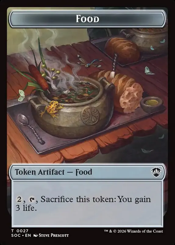 Food [Secrets of Strixhaven Commander Tokens]