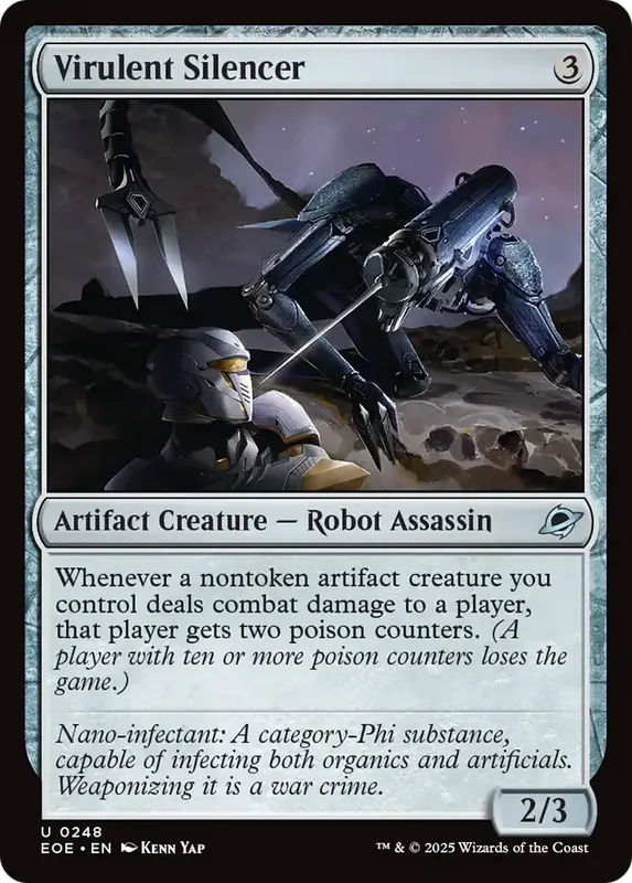 Virulent Silencer [Edge of Eternities]