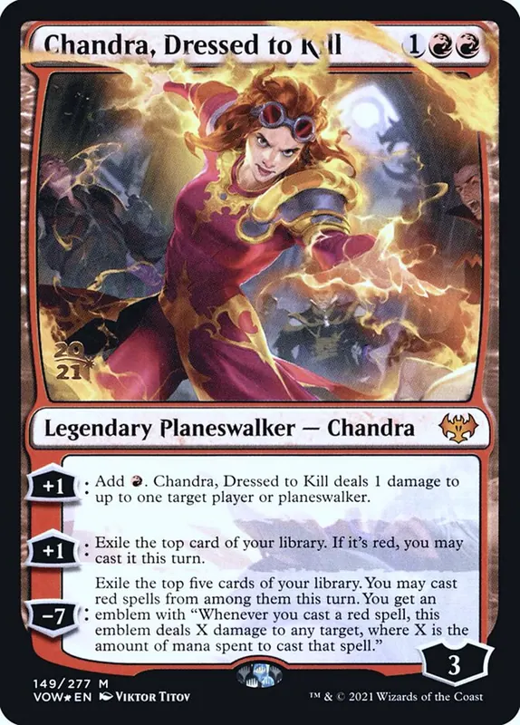 Chandra, Dressed to Kill [Innistrad: Crimson Vow Promos]