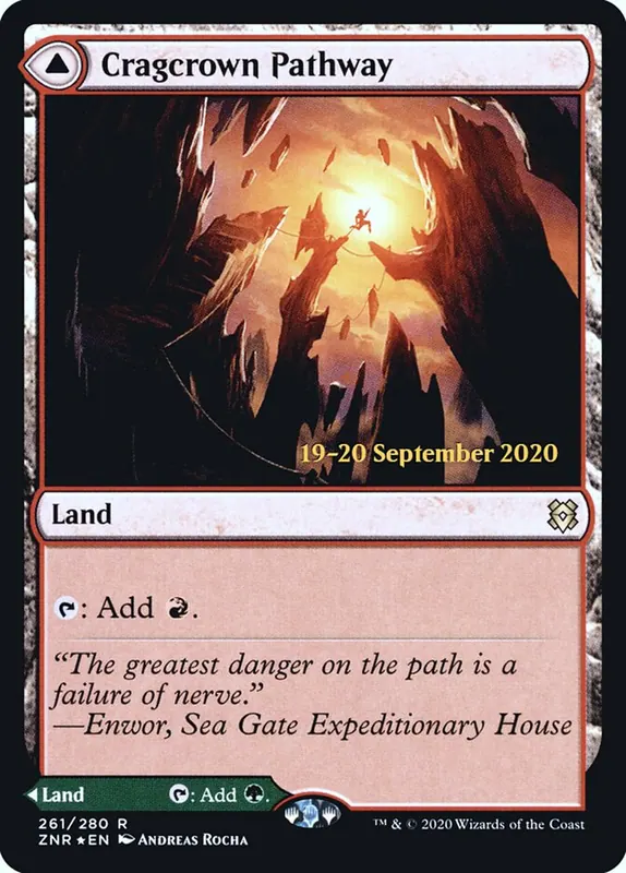 Cragcrown Pathway // Timbercrown Pathway [Zendikar Rising Promos]