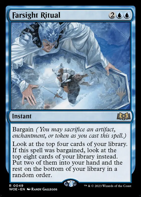 Farsight Ritual [Wilds of Eldraine Promos]