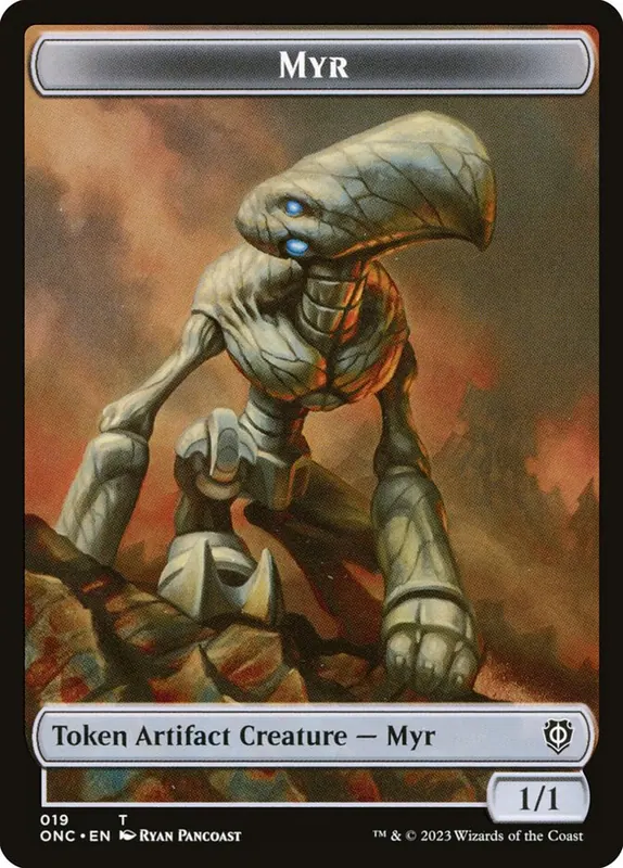 Myr [Phyrexia: All Will Be One Commander Tokens]