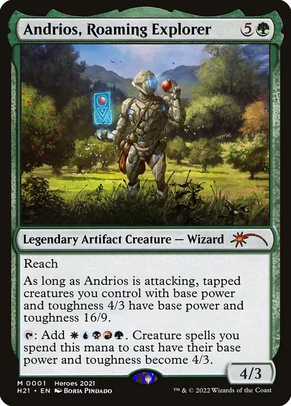 Andrios, Roaming Explorer [2021 Heroes of the Realm]