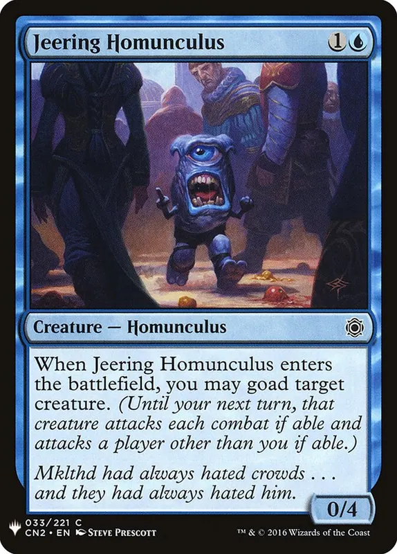 Jeering Homunculus [The List]
