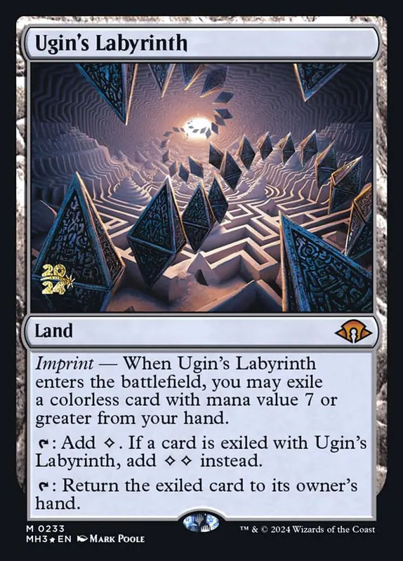 Ugin's Labyrinth [Modern Horizons 3 Promos]