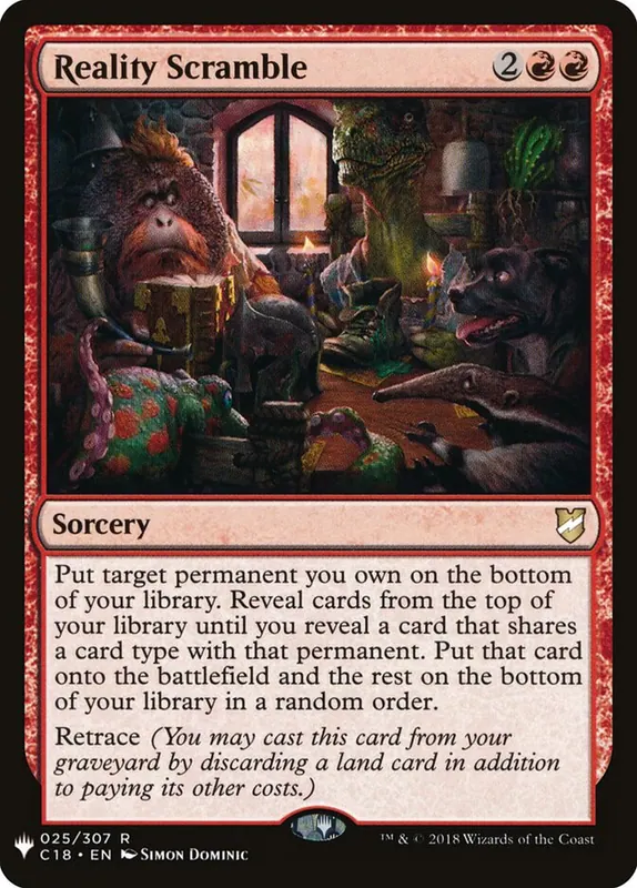 Reality Scramble [The List]