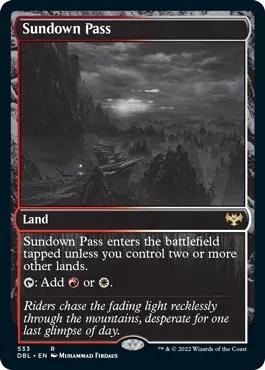 Sundown Pass [Innistrad: Double Feature]