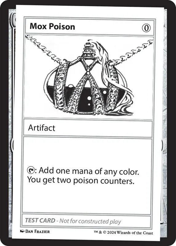 Mox Poison [Mystery Booster 2 Playtest Cards]