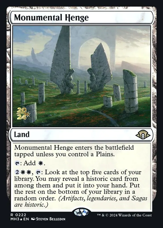 Monumental Henge [Modern Horizons 3 Promos]
