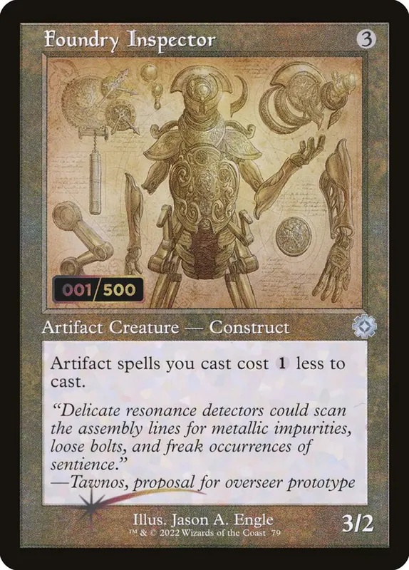 Foundry Inspector [The Brothers' War Retro Artifacts]