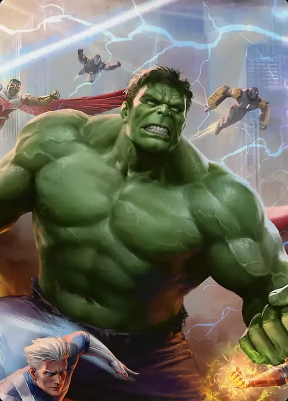 Hulk, Always Angry // Hulk, Always Angry [Marvel Super Heroes Art Series]