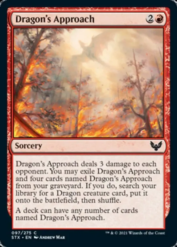 Dragon's Approach [Strixhaven: School of Mages] - Español