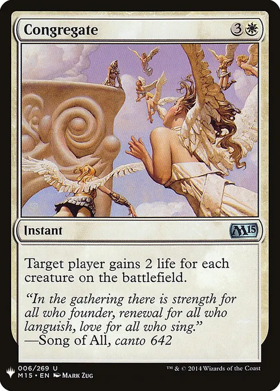Congregate [The List]
