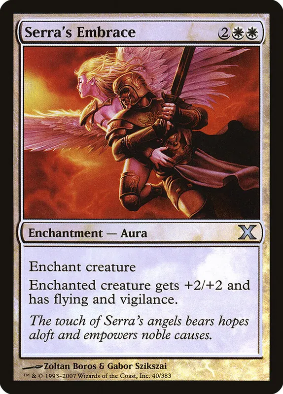 Serra's Embrace [Tenth Edition]