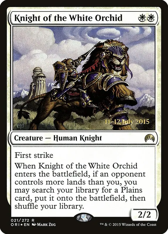 Knight of the White Orchid [Magic Origins Promos]
