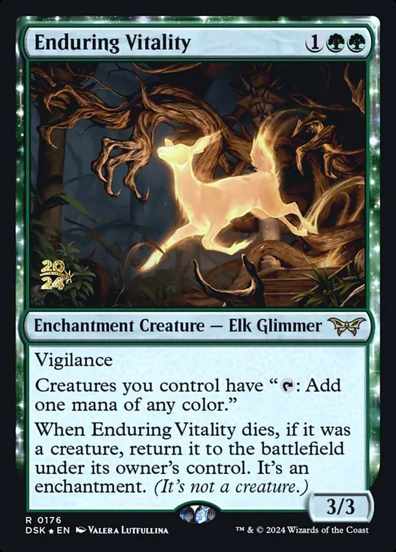 Enduring Vitality [Duskmourn: House of Horror Promos]