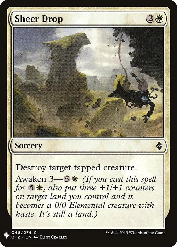 Sheer Drop [The List]