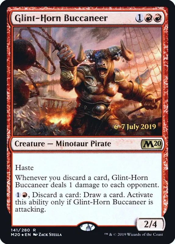 Glint-Horn Buccaneer [Core Set 2020 Promos]